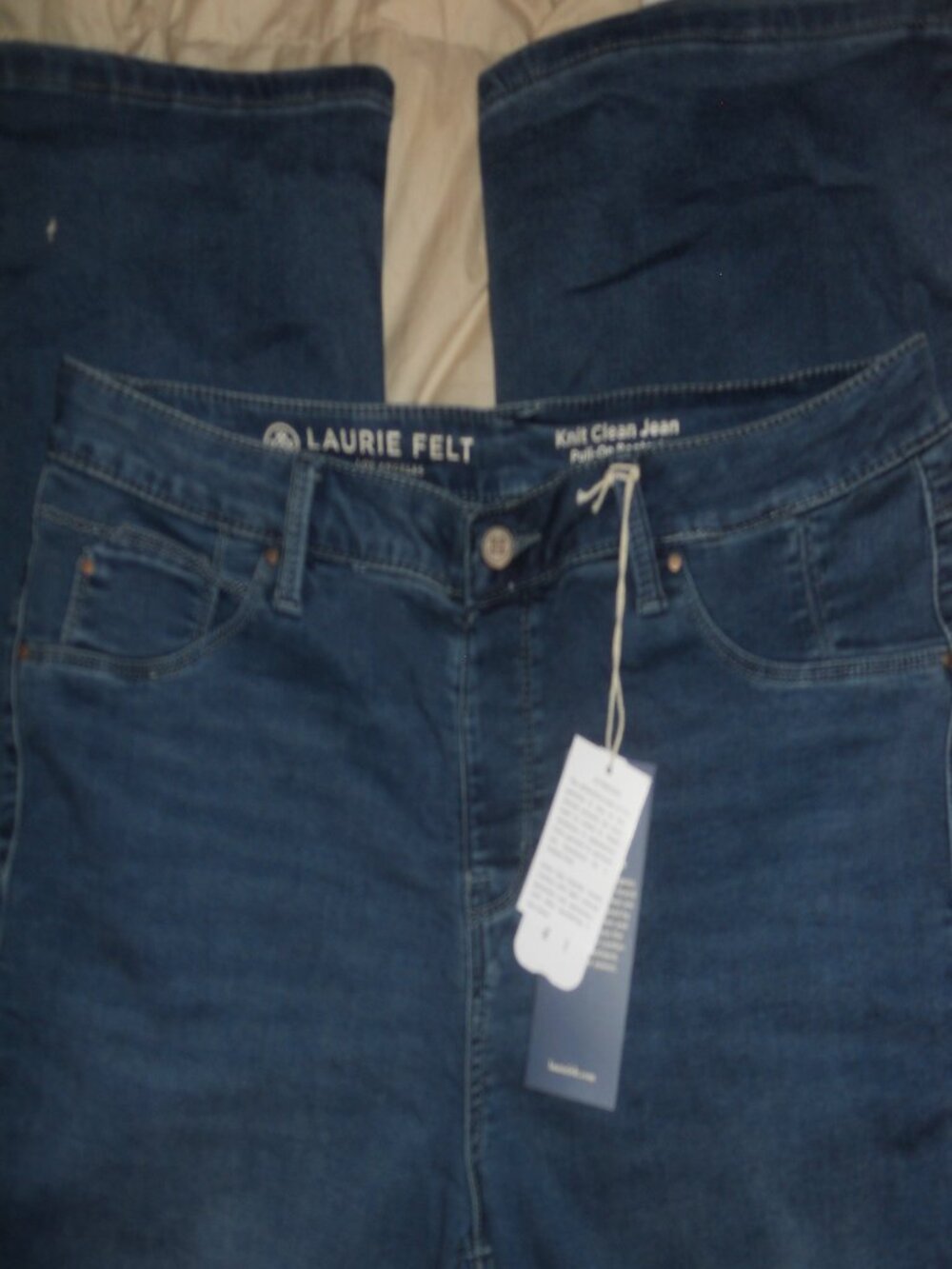 LAURIE FELT PULL ON BOOTCUT JEANS